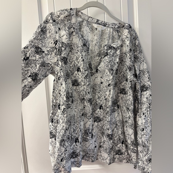 Tops - Lilly Pulitzer Animal Magnetism Blouse NWOT